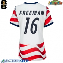 Maglie da calcio Stati Uniti Alex Freeman #16 Prima Maglia Femminile Mondiali 2026  Manica Corta